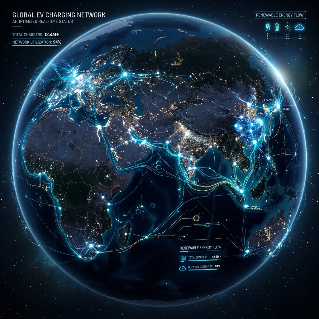 ELYX EV Charging World Map